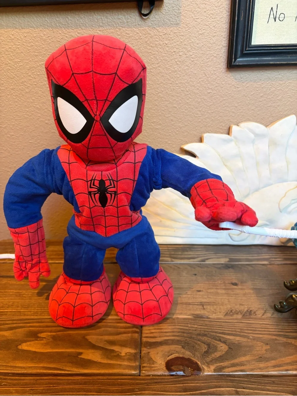 Just Play Marvel Swing and Sling Spider-Man 14 inches tall!